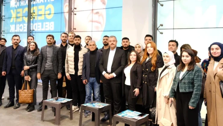 AK Parti Diyarbakır Büyükşehir Belediye Başkan Adayı Mehmet Halis Bilden, Gençlerle Buluştu