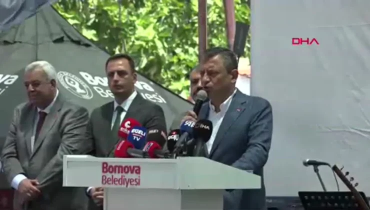 CHP Genel Başkanı Özgür Özel, Bornova’da Kiraz Festivaline Katıldı