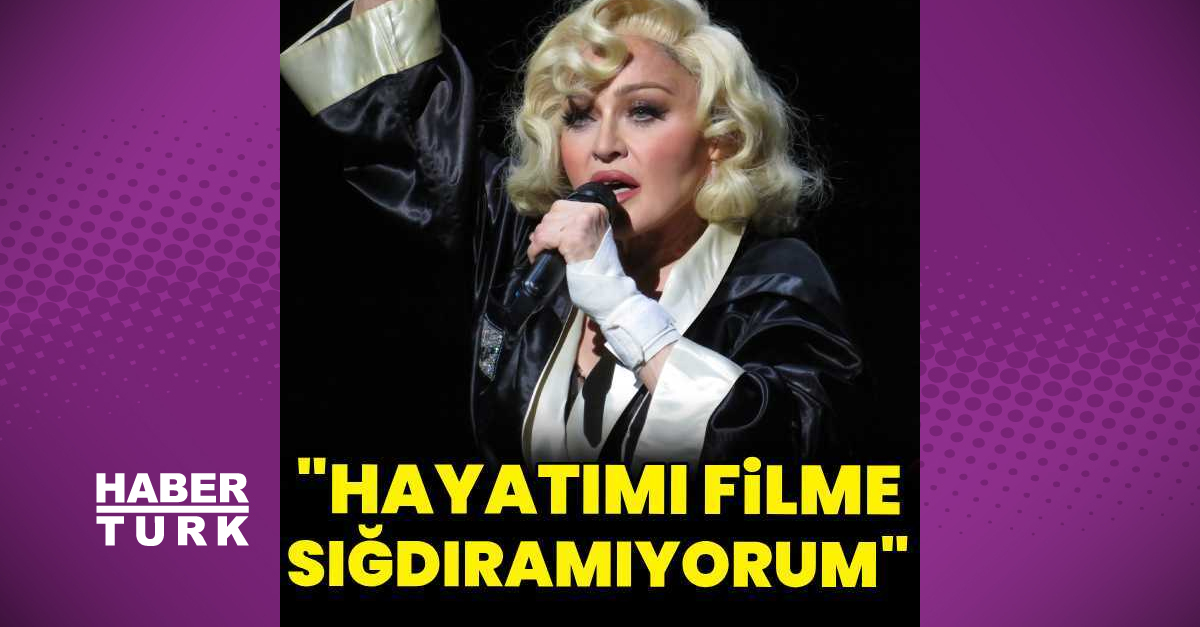 Madonna: Hayatımı filme sığdıramıyorum, dizi mi yapsam?