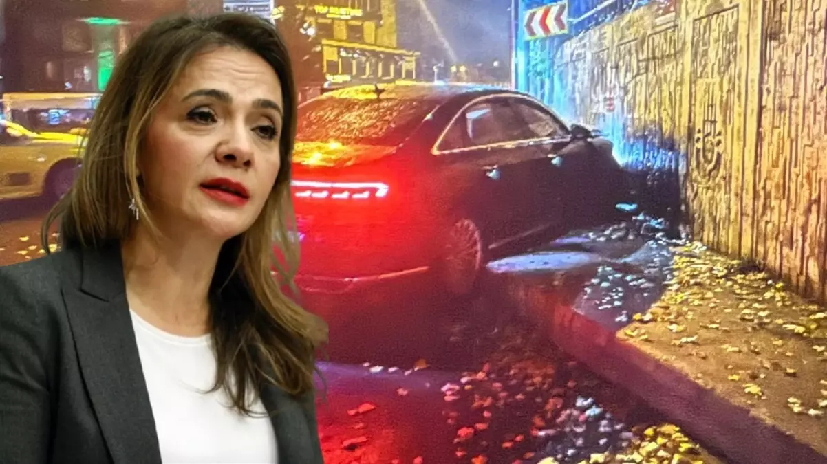 İlk işi plakayı sökmek oldu! Alkollü sürücünün kaza yaptığı araç CHP’li vekilin çıktı