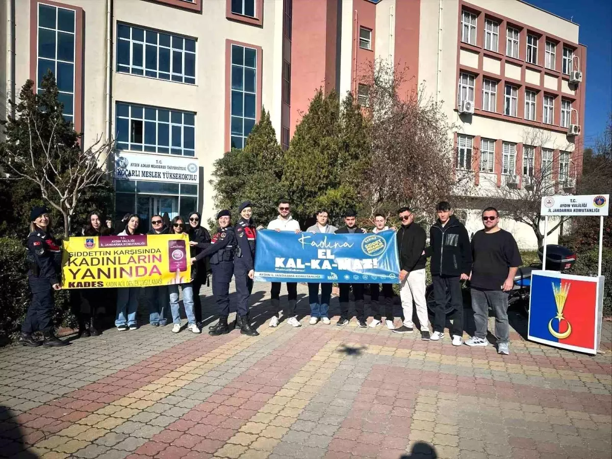 Koçarlı’da Kadına Şiddete Dikkat Çekildi