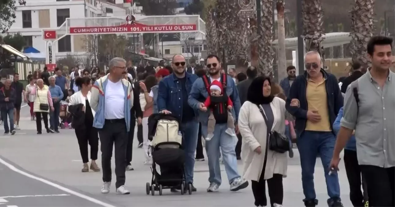 Büyükçekmece’de Sıcak Hava Keyfi