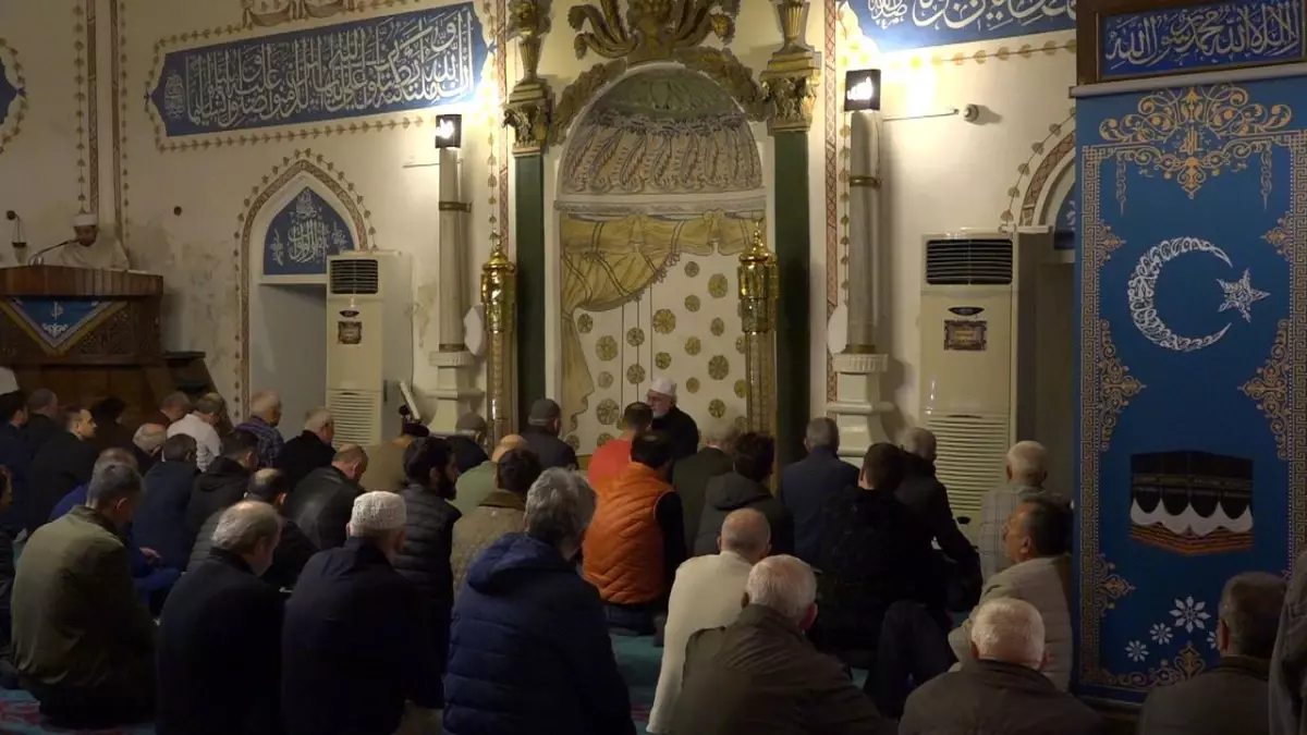 Kırklareli’nde Kadir Gecesi Coşkusu