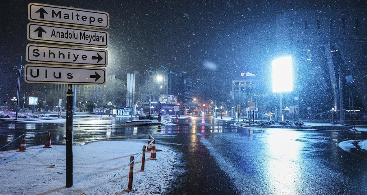 Başkente kar geliyor!