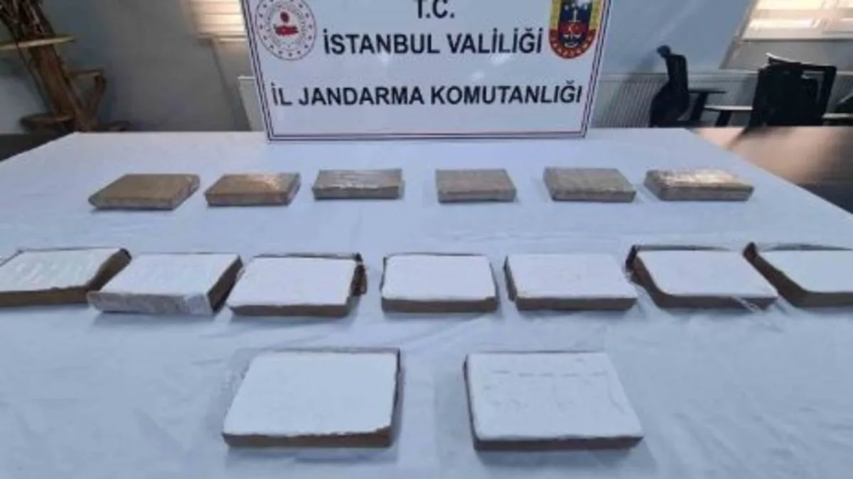 Jandarma’dan uyuşturucu operasyonu! 125 milyon liralık kokain ele geçirildi